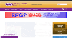 Desktop Screenshot of chicagocanvas.com